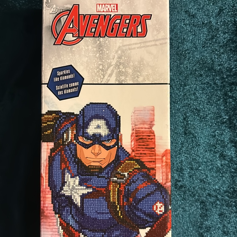 Marvel Avengers Diamond Painting Kit NWT